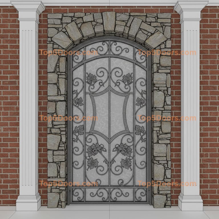 Illinois wine cellar door georgian Door