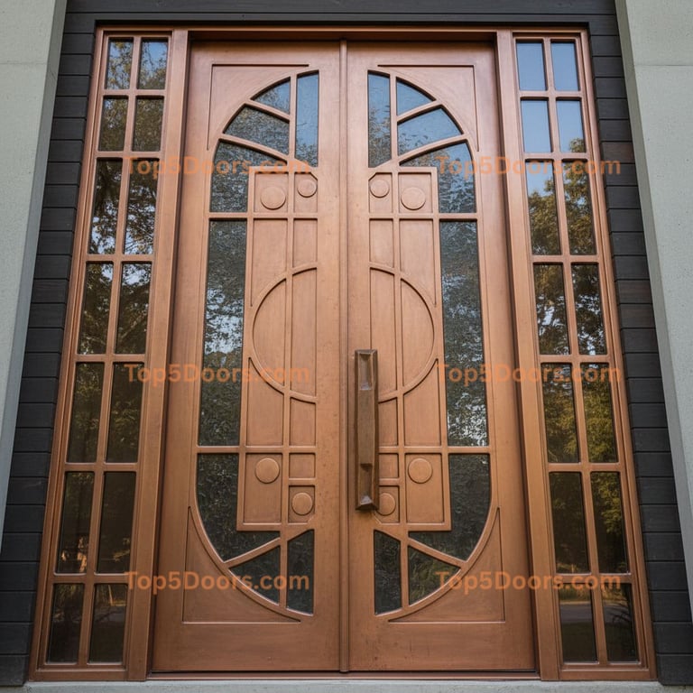 Indiana closet sliding door mid-century modern Door