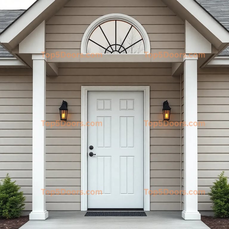 Indiana entry door minimalist Door