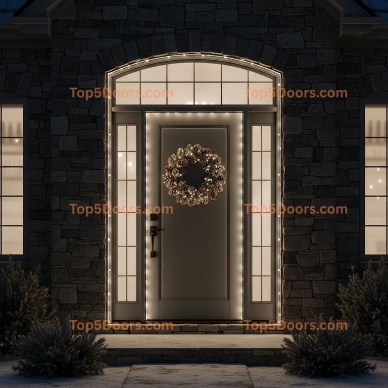 Indiana office door tuscan Door