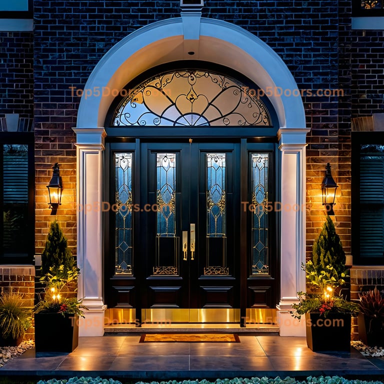 Indiana pivot modern Door