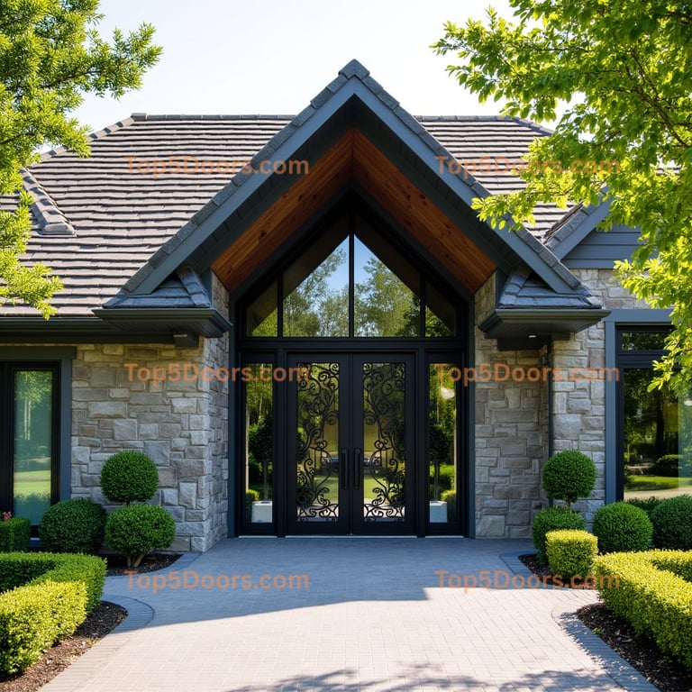 Indiana wine cellar door modern Door