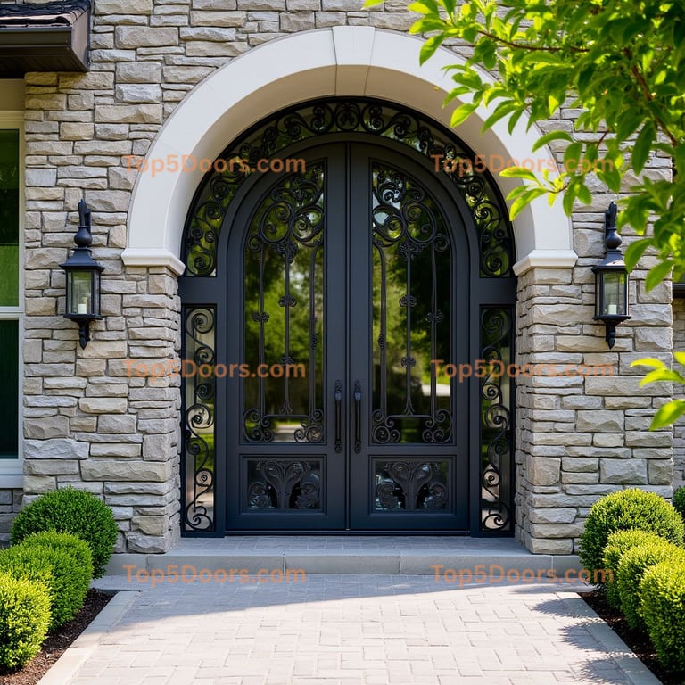 Indiana wine cellar door japanese zen Door