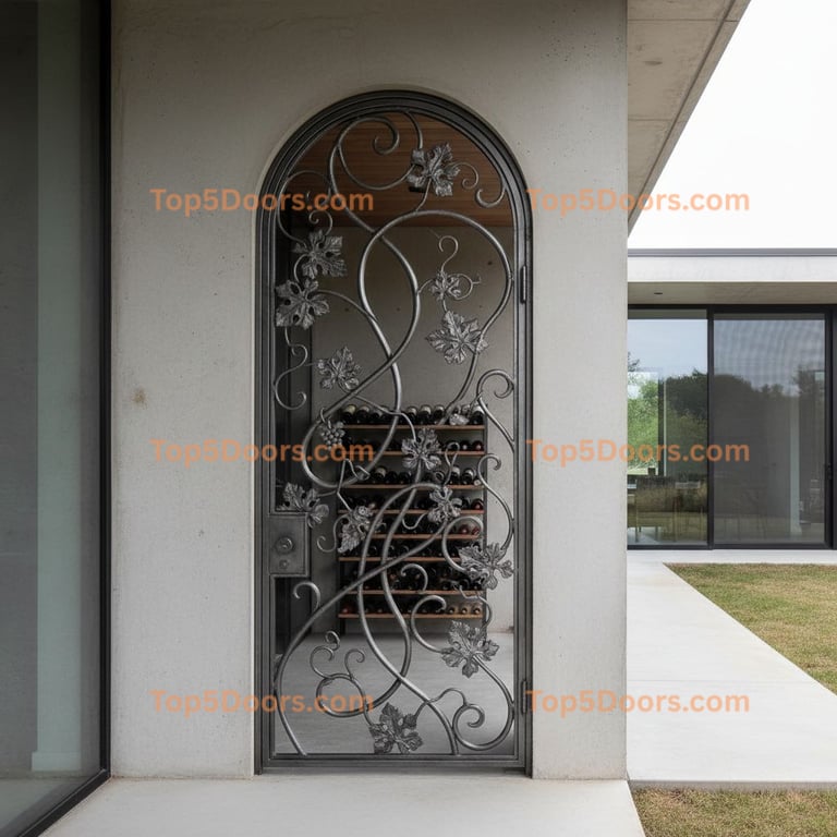 Indiana wine cellar door minimalist Door