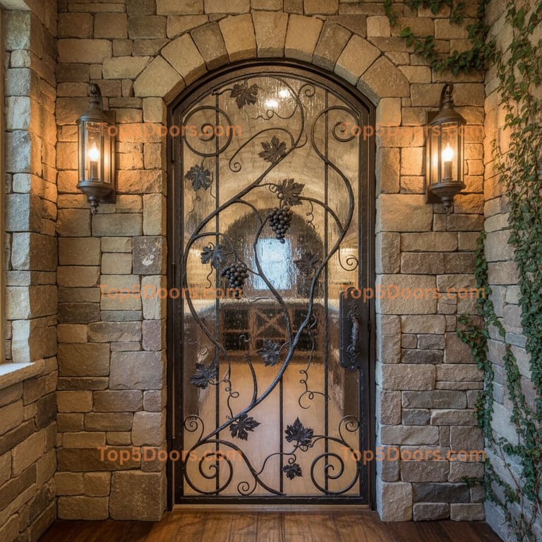 Indiana wine cellar door european classic Door