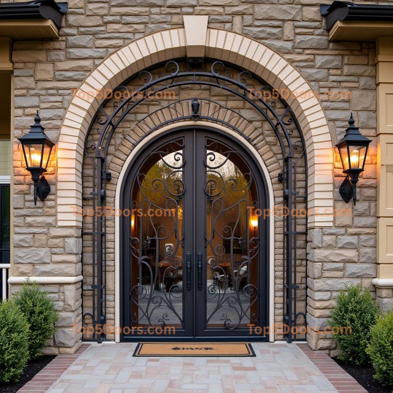 Indiana wine cellar door modern Door