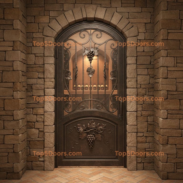 Indiana wine cellar door tuscan Door