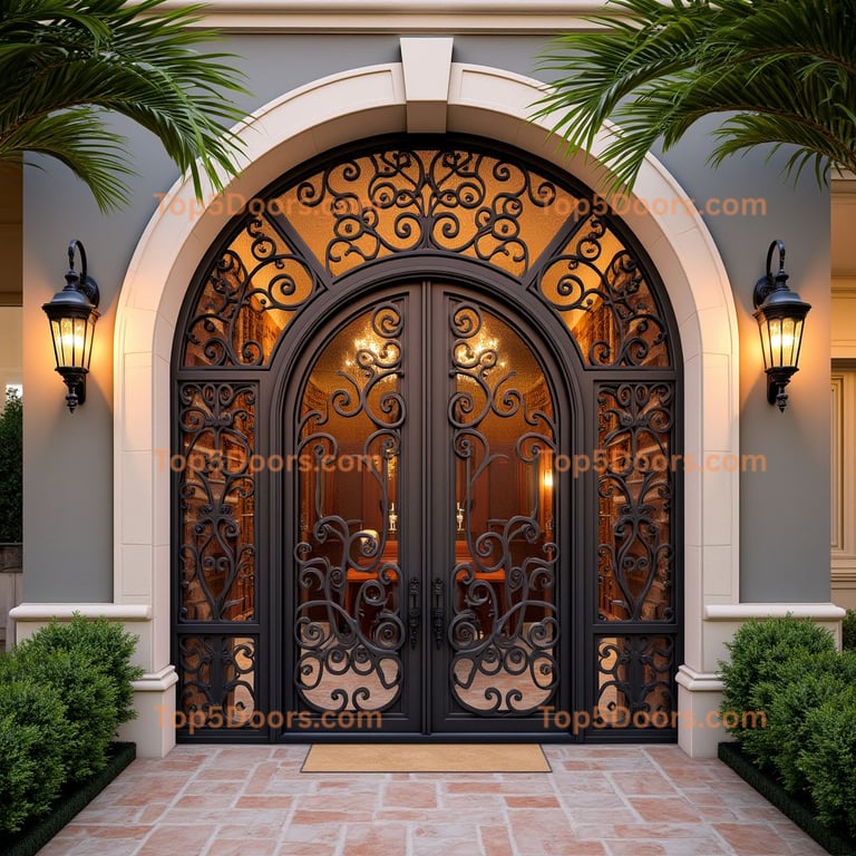 Intricate Arched Entrance