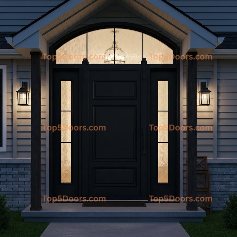 Iowa barn door french country Door