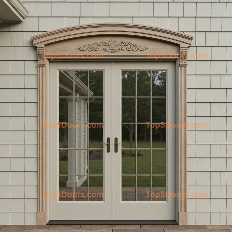 Iowa closet french door cape cod Door