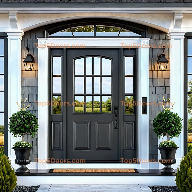 Iowa double traditional american Door