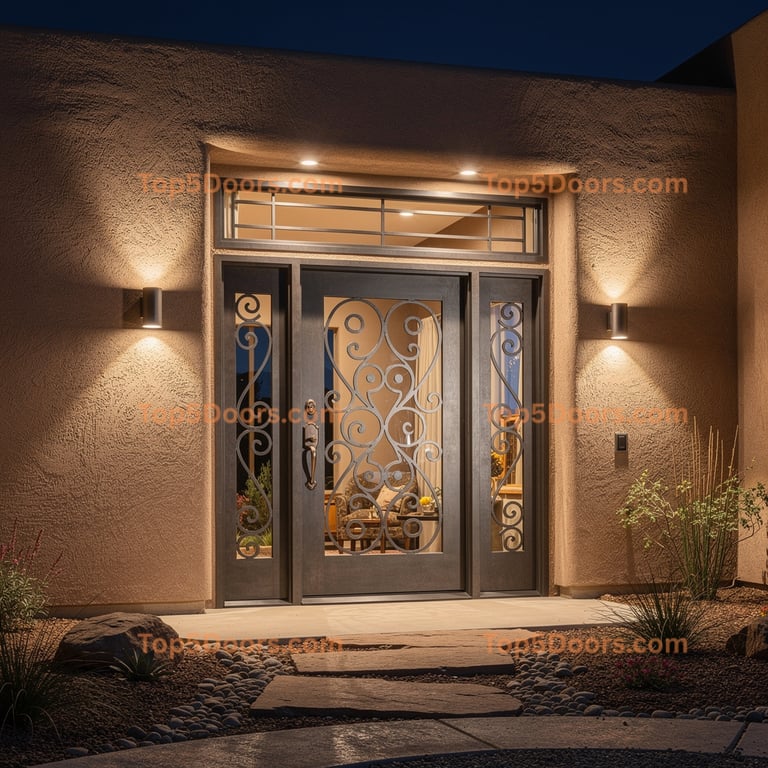 Iowa entry door southwestern Door