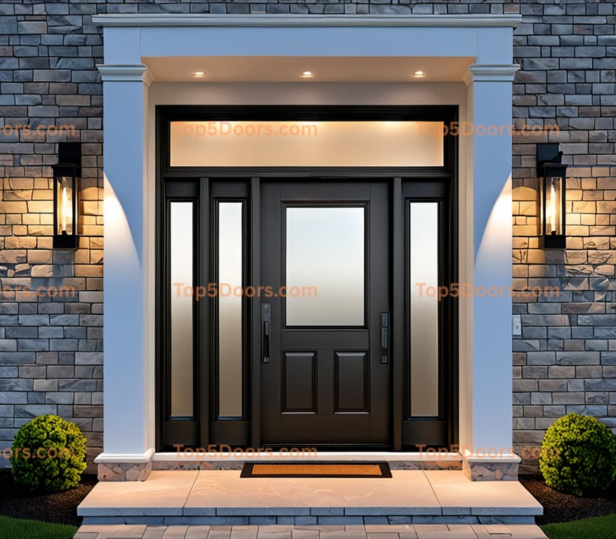 Iowa french door contemporary Door