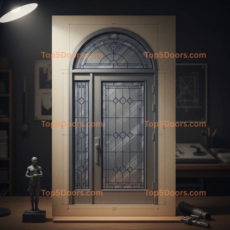 Iowa office door korean modern Door