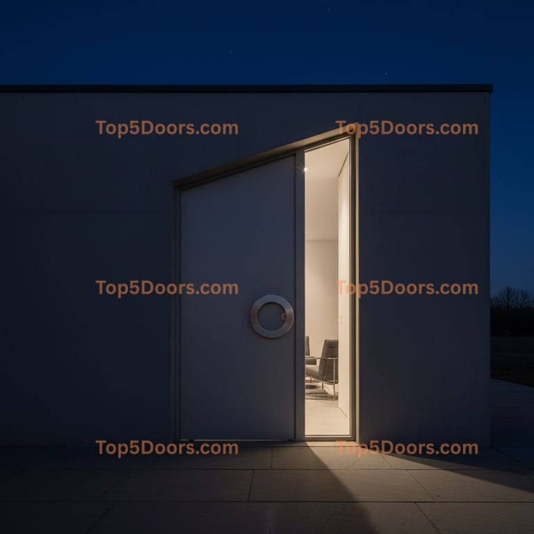 Iowa pivot contemporary Door