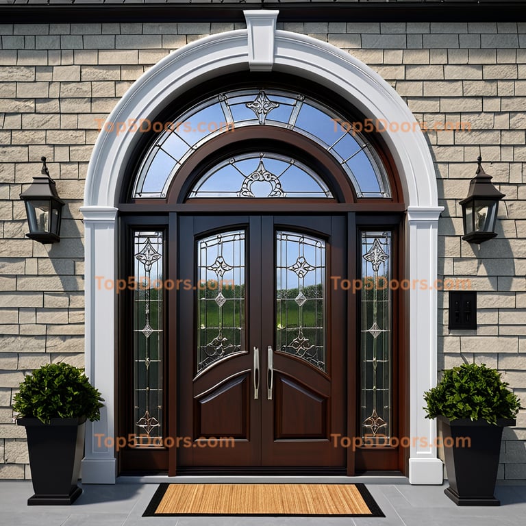 Iowa pivot modern Door