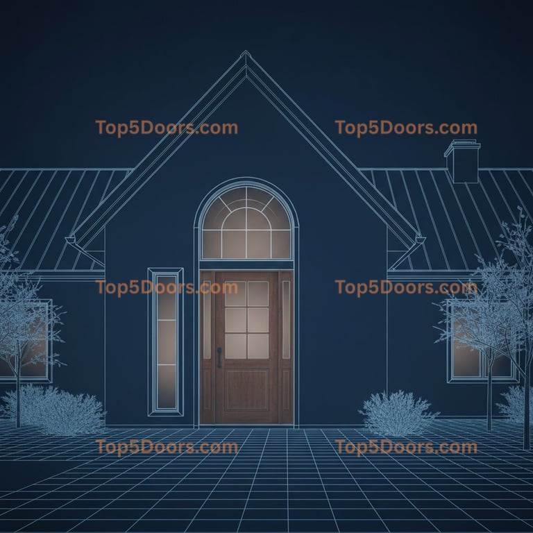 Iowa pivot french country Door