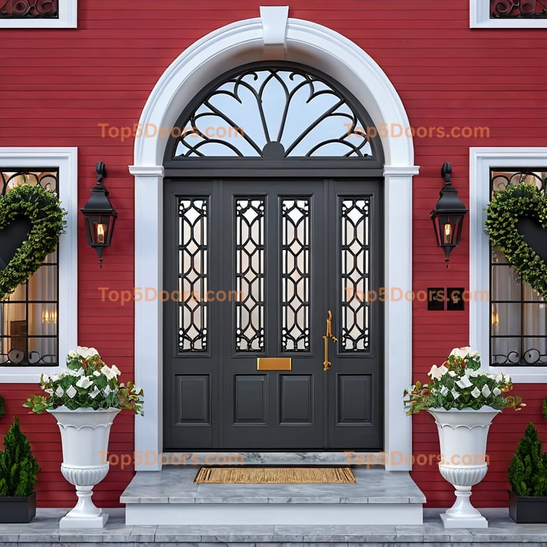 Iowa single scandinavian Door