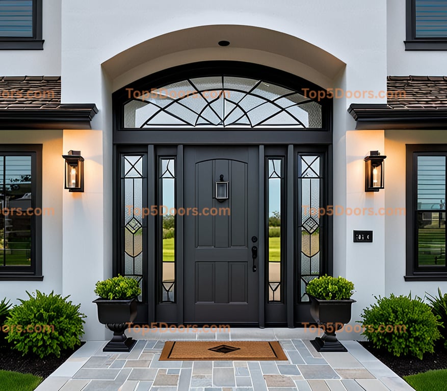 Iowa steel frame coastal Door