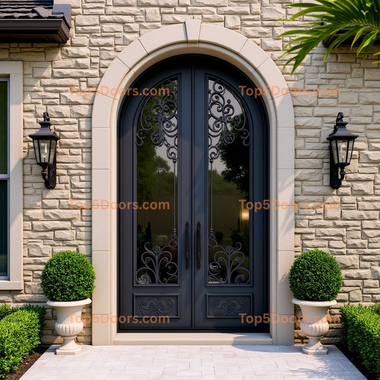 Iowa wine cellar door tuscan Door