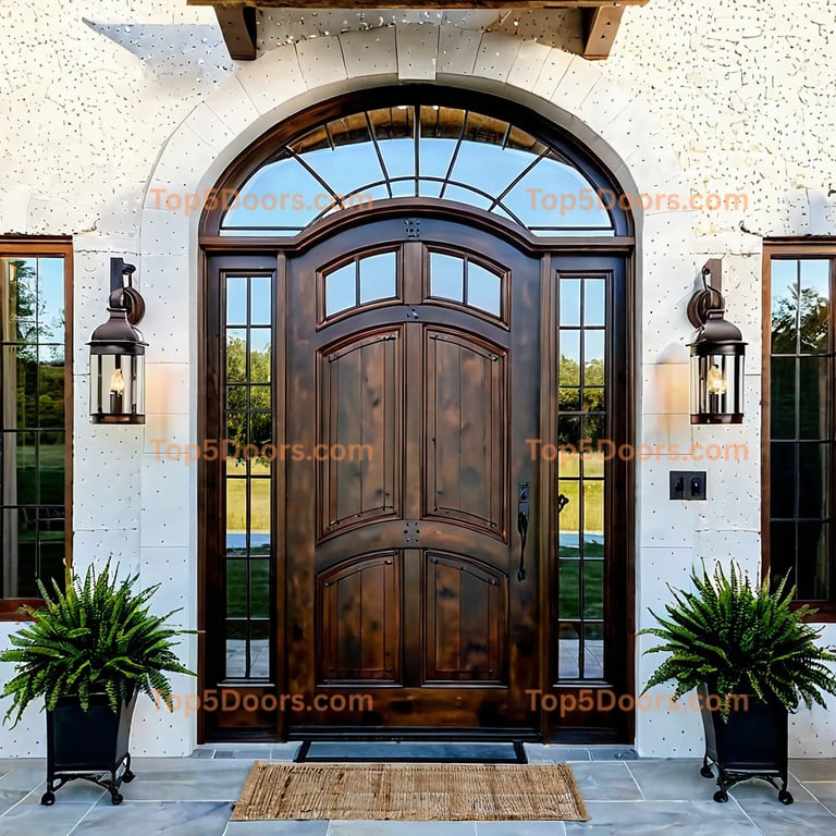 Kansas barn door french country Door