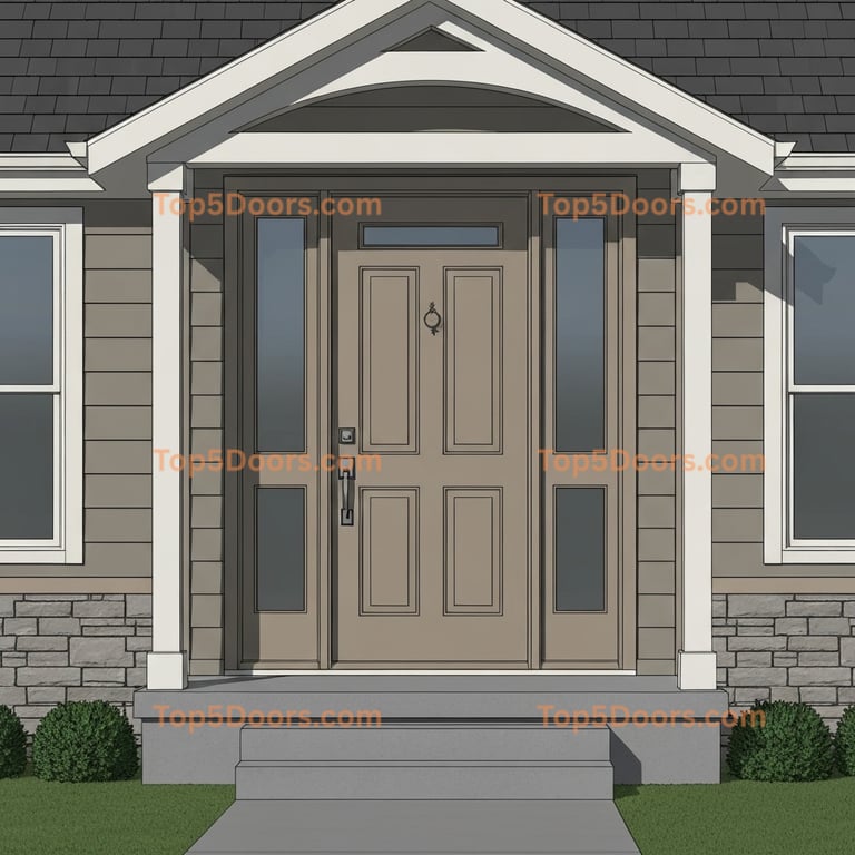 Kansas closet bifold door modern Door