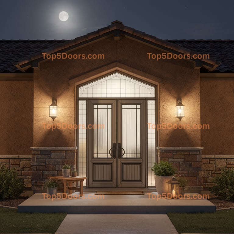 Kansas closet french door mediterranean Door