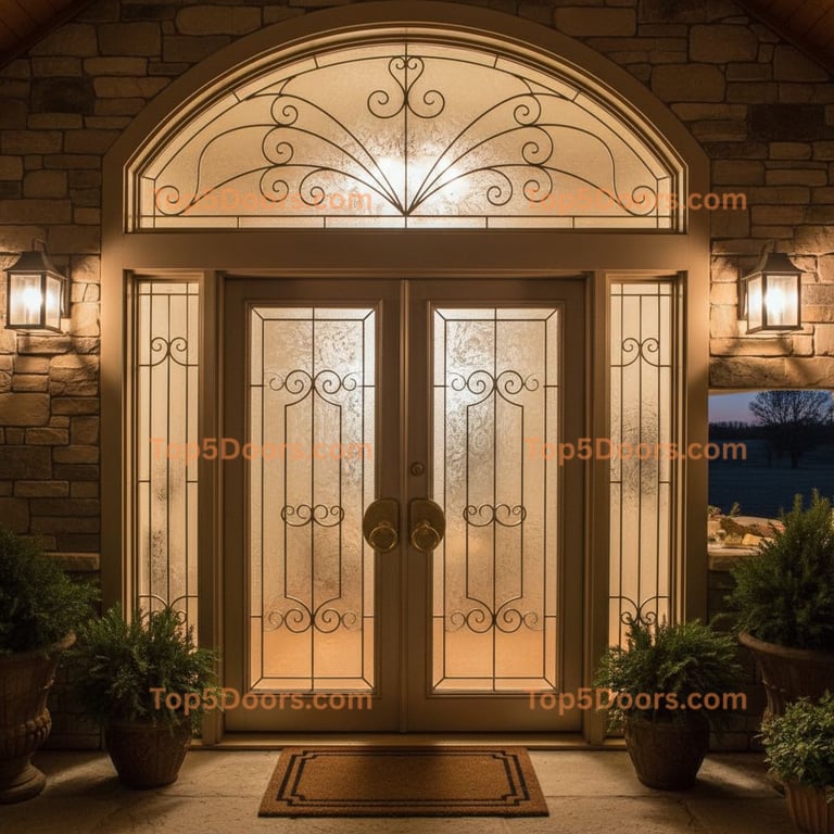 Kansas double scandinavian Door