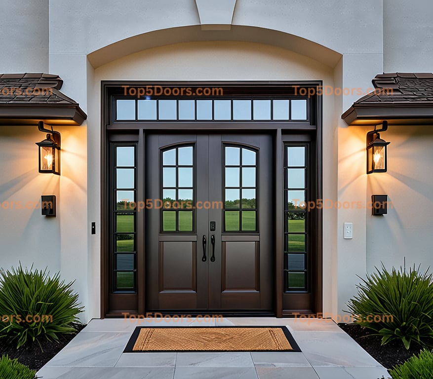 Kansas double industrial Door