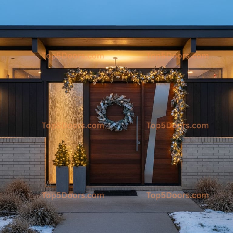 Kansas exterior door mid-century modern Door