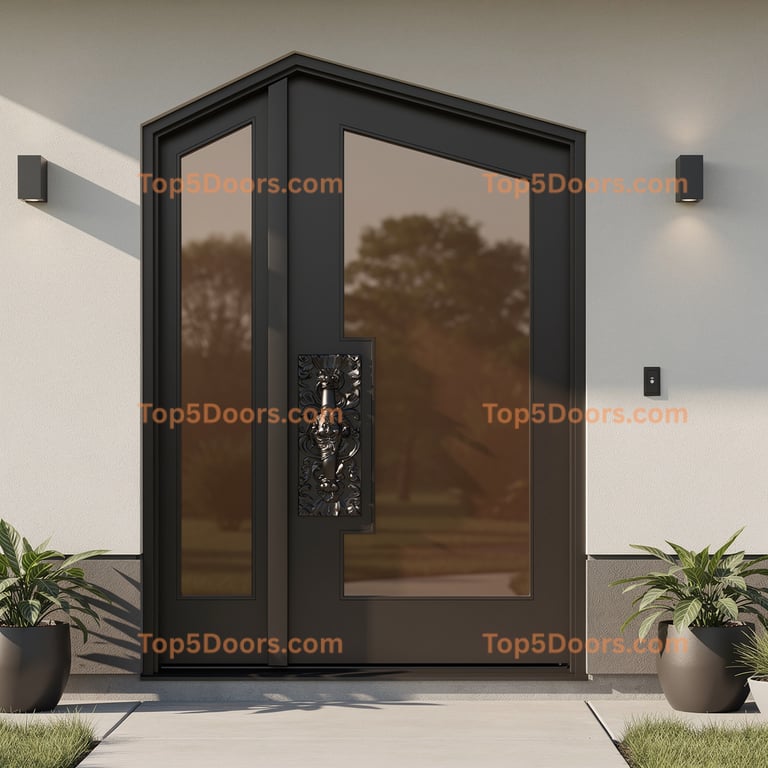 Kansas exterior door japanese zen Door