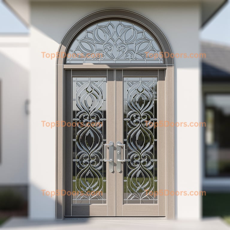 Kansas french door korean modern Door