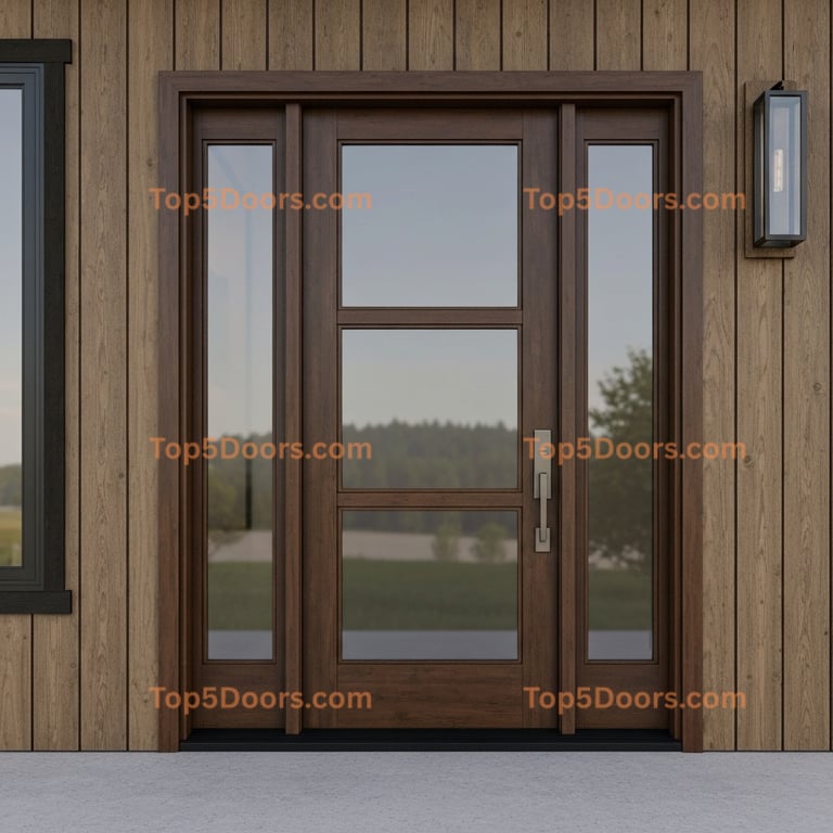 Kansas french door mountain lodge Door