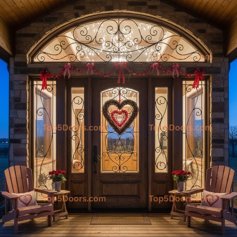 Kansas pivot modern farmhouse Door