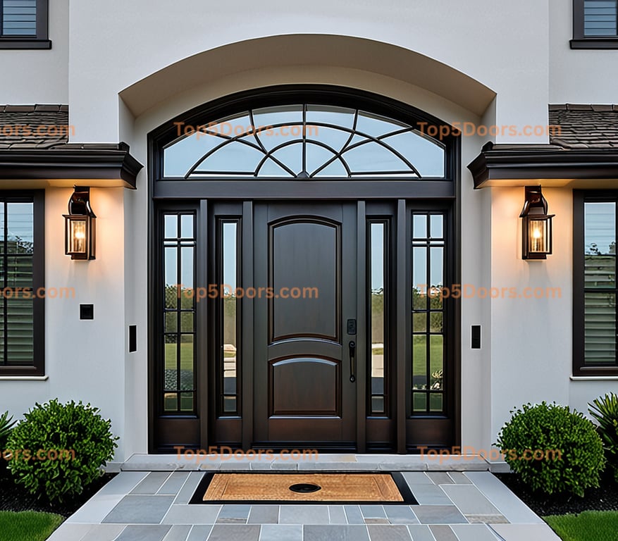 Kansas single korean modern Door