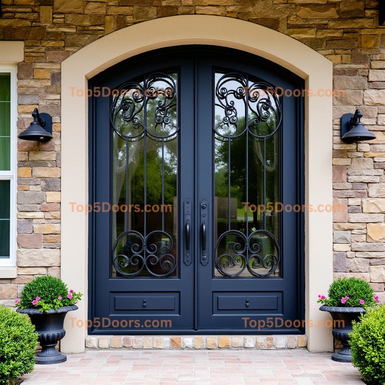 Kansas wine cellar door european classic Door