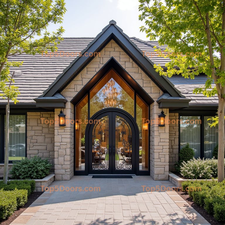 Kansas wine cellar door korean modern Door