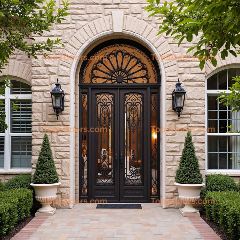 Kansas wine cellar door european classic Door