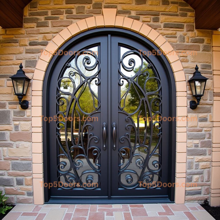 Kansas wine cellar door scandinavian Door