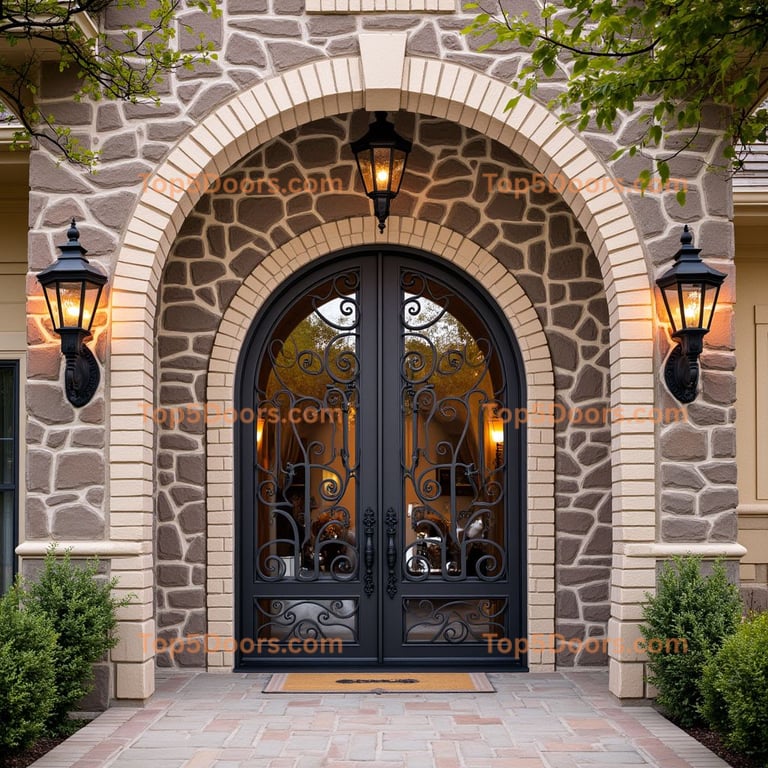 Kansas wine cellar door european classic Door