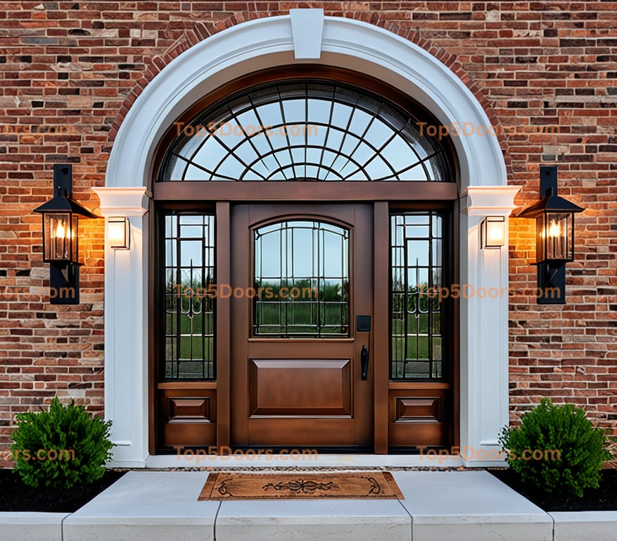 Kentucky arched single industrial Door