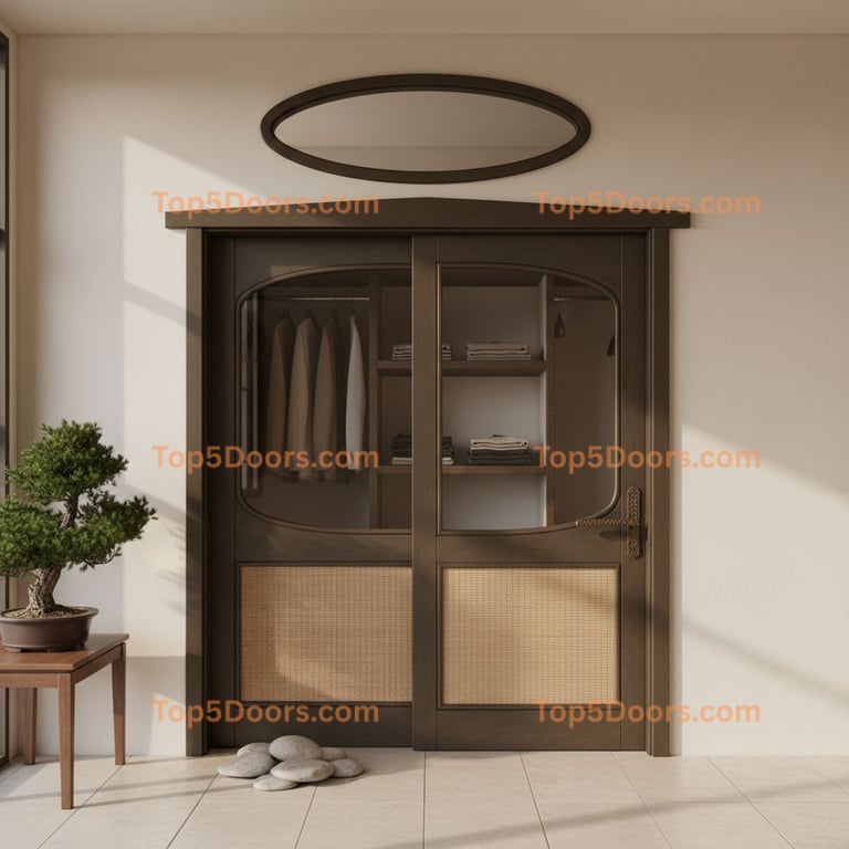 Kentucky closet sliding door japanese zen Door