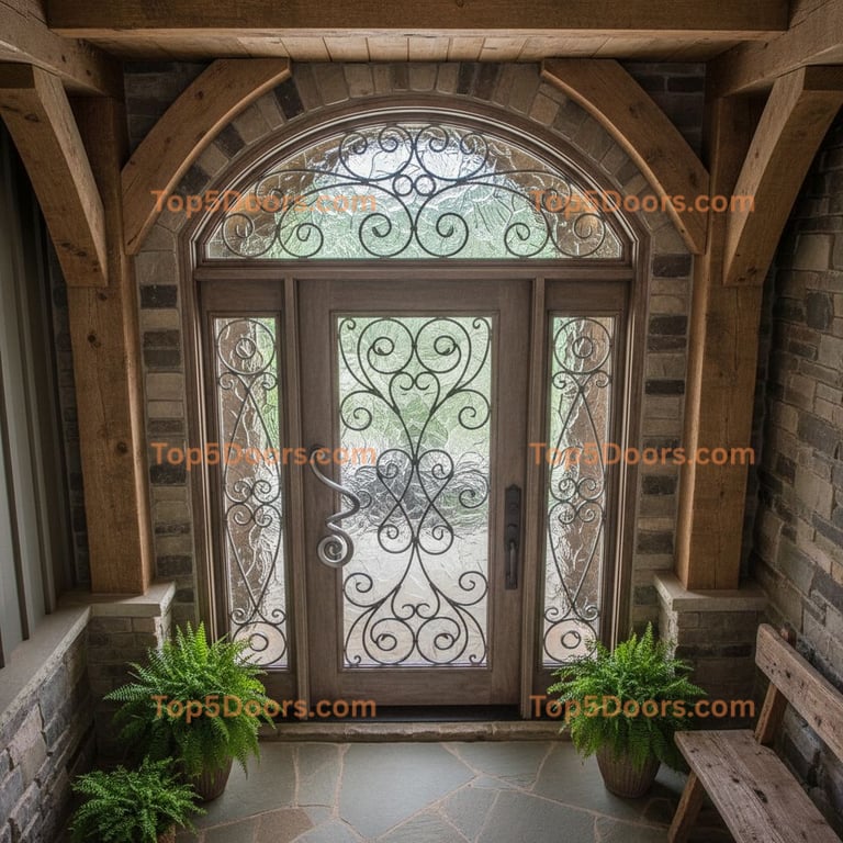 Kentucky front entry door modern farmhouse Door