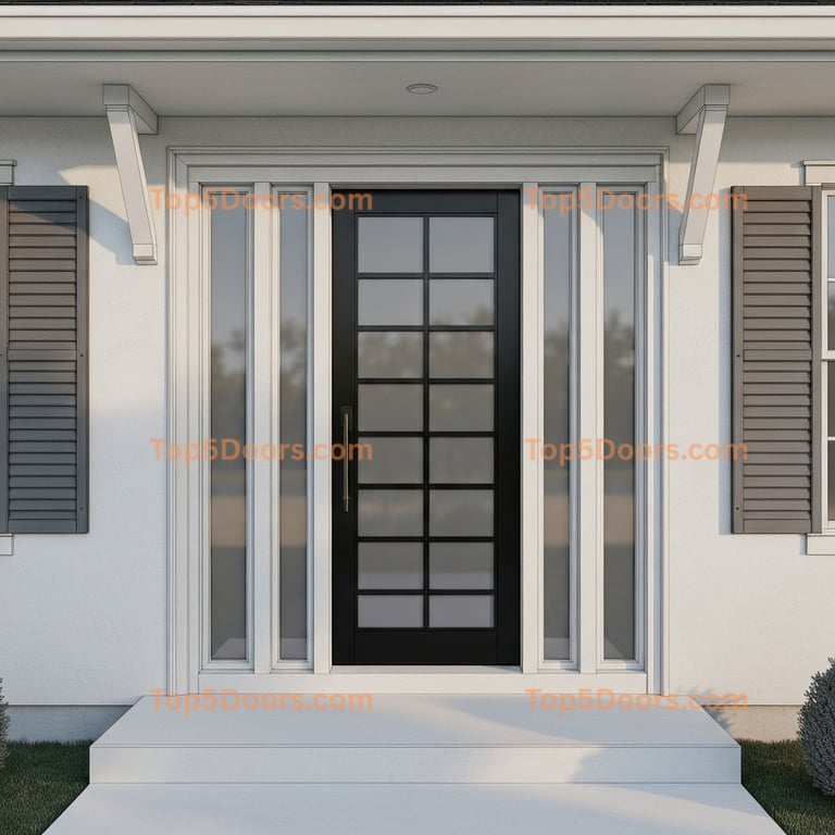 Kentucky front entry door minimalist Door