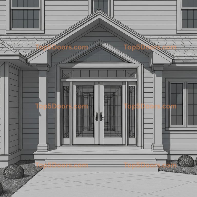 Kentucky patio sliding door craftsman Door