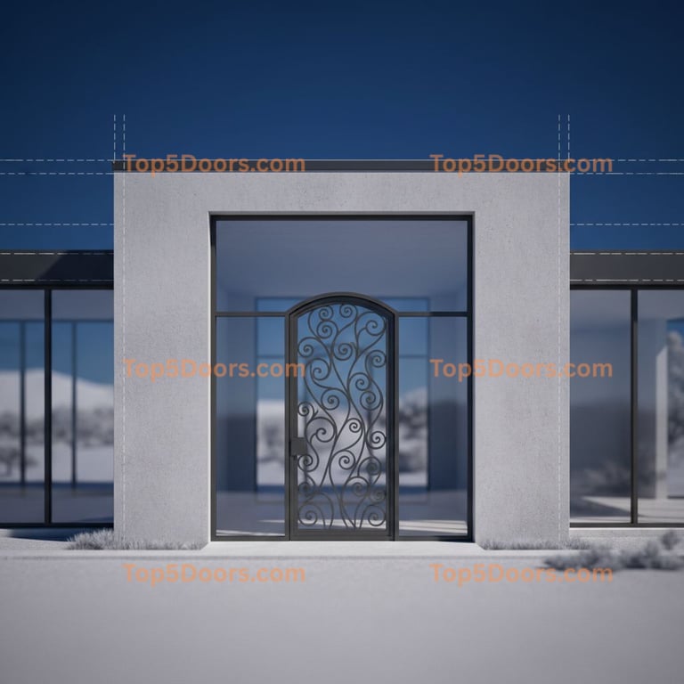 Kentucky single minimalist Door