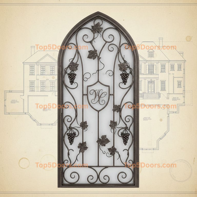 Kentucky wine cellar door georgian Door