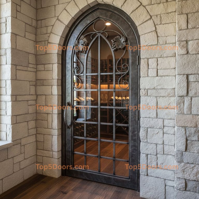 Kentucky wine cellar door modern farmhouse Door