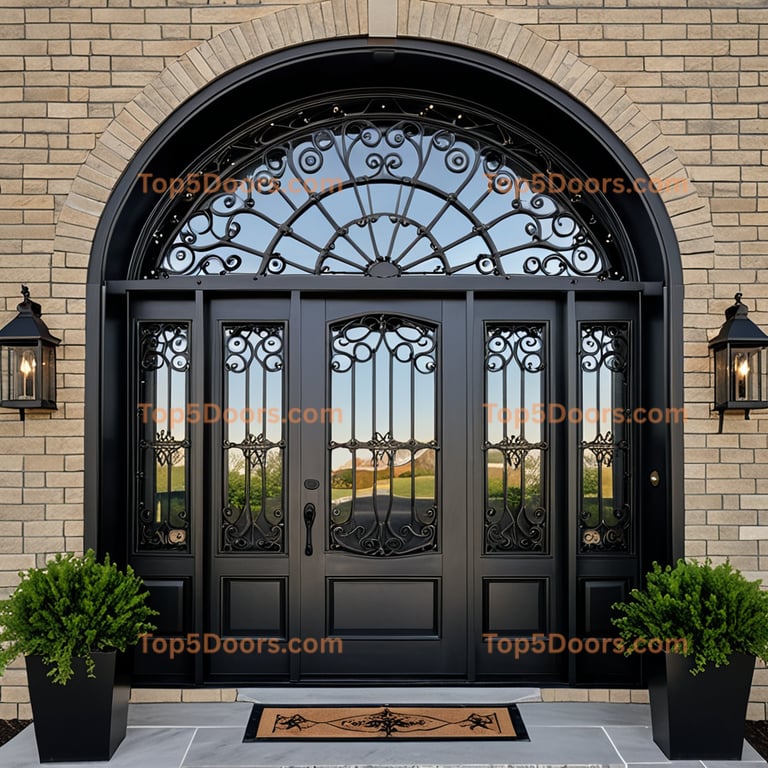 Single vs Double Iron Doors: Which Adds More Home Value?