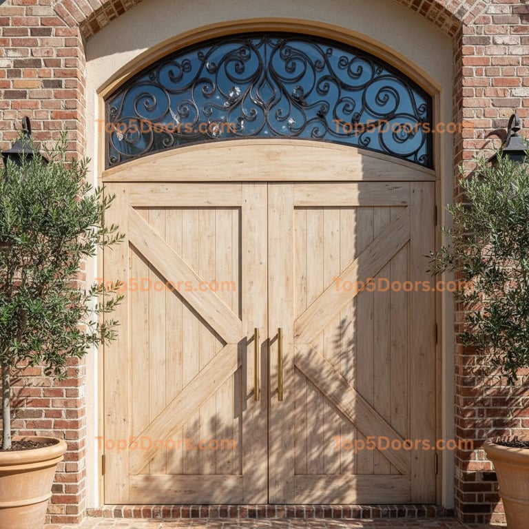 Louisiana barn door tuscan Door